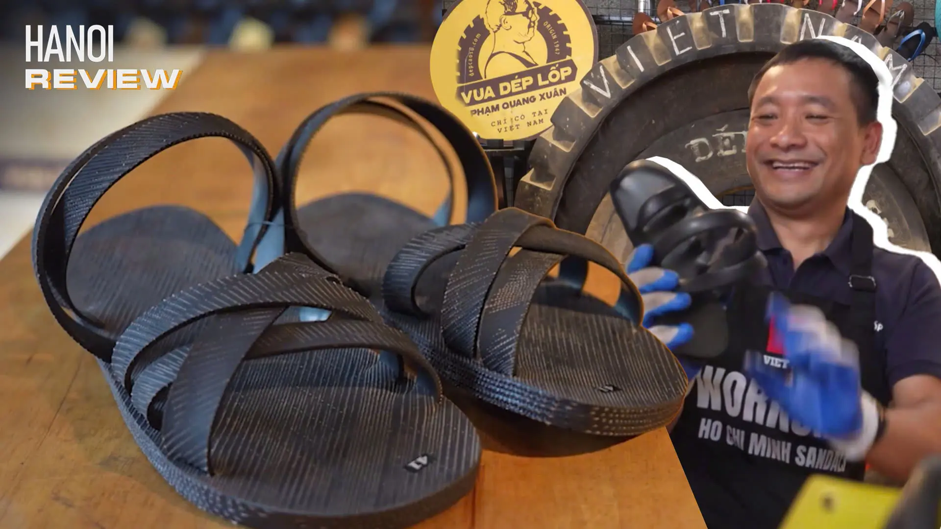 Dép lốp Trường Sơn, dấu chân lịch sử | HANOI Review | 14/08/2025